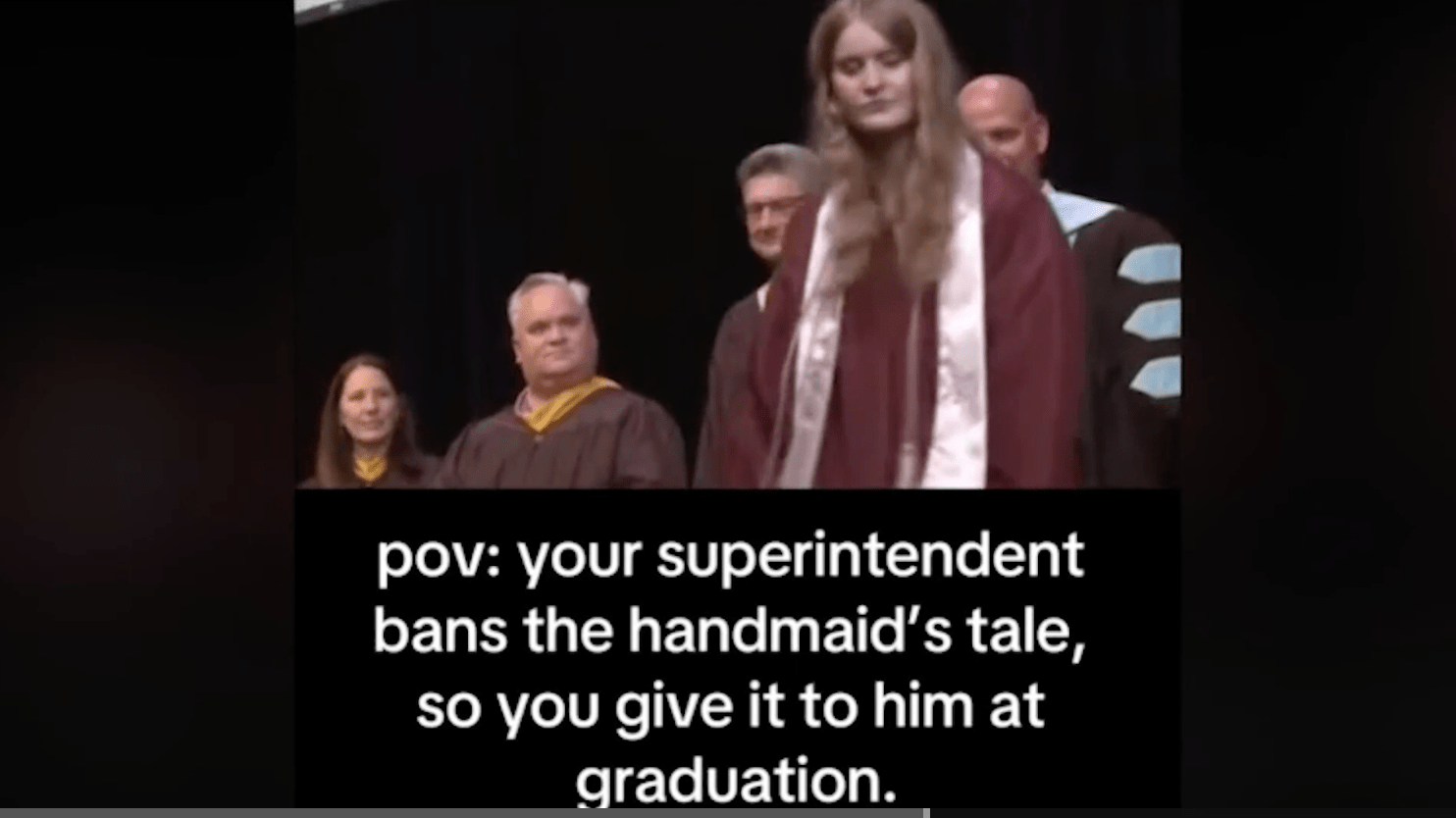 Must Watch: Idaho Graduate Presents Superintendent with Banned Book